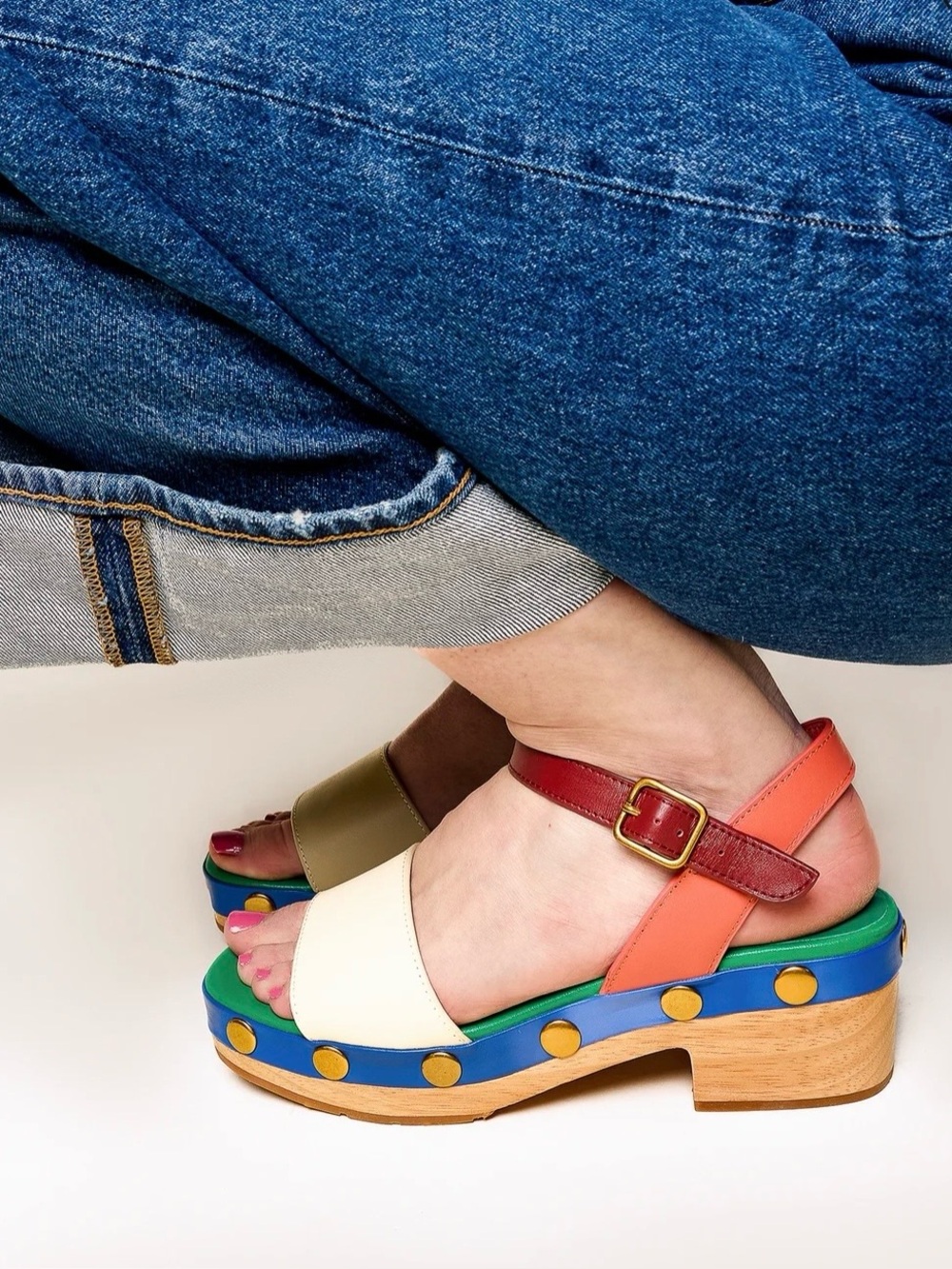 Charlotte Stone clogs, US 9 - Picture 4 of 10